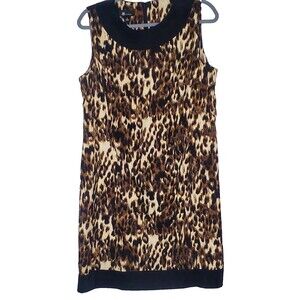 AB Studio Animal Print Dress Size 16
